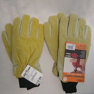 ⭐ NWT Lot of 2 lined work gloves XXL / 3XL